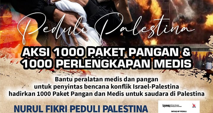 Aksi 1000 Paket Pangan dan 1000 Perlengkapan Medis