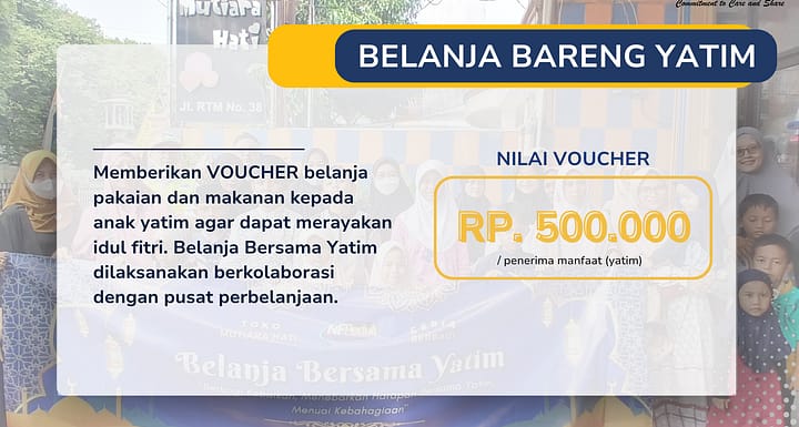 Belanja Bareng Yatim